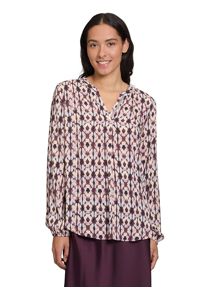 CARTOON Bluse in Rosa/ Lila - 40