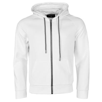 Kapuzensweatjacke TOP GUN "TG22005", Herren, Gr. 3xl, weiß, Material: 80% Baumwolle .20% Polyester, Sweatjacken
