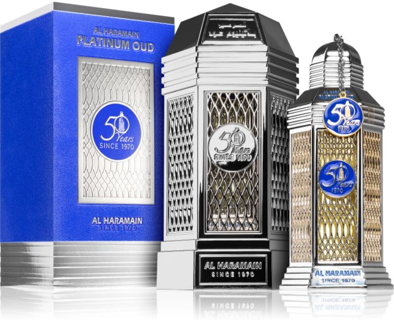 Al Haramain Platinum Oud 50 years Eau de Parfum mixte 100 ml