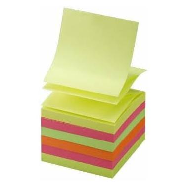 Dots Z-Faltung Haftnotizen Standard R 330 farbsortiert 6 Blöcke (75 x 75 mm) (222005)