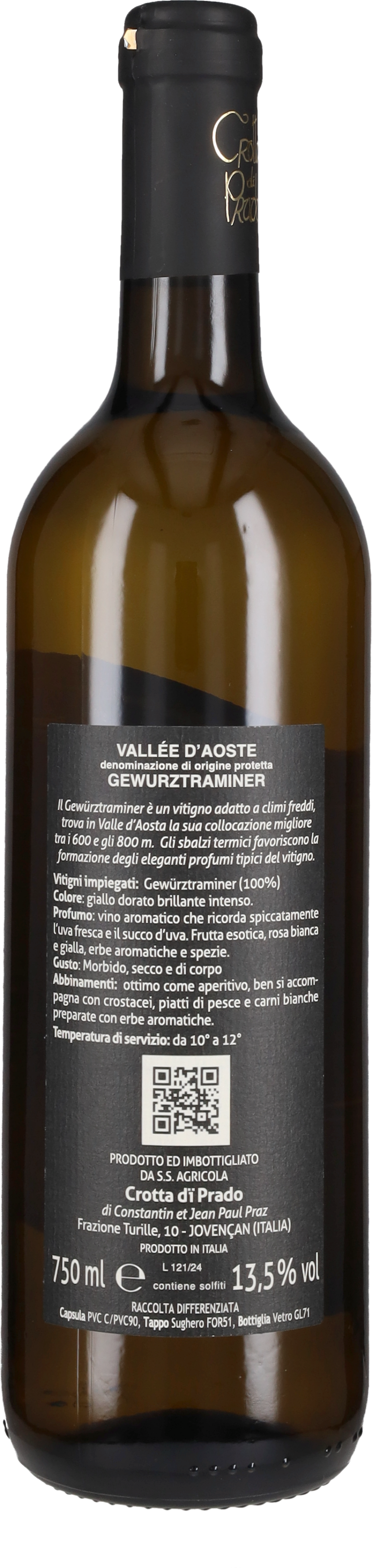 Gewurztraminer Crotta di Prado 2023