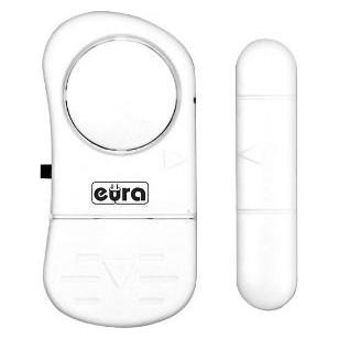 Eura MA-05A3 Mini-Alarmanlage - 2 Funktionen - Öffnungsmelder mit Sirene (EURA)