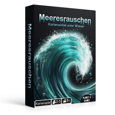 Meeresrauschen - Kartenwirbel unter Wasser