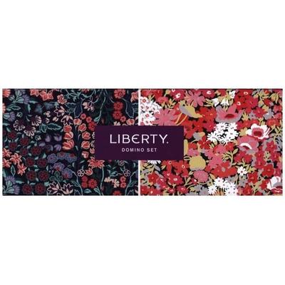 Liberty Floral Wood Domino Set