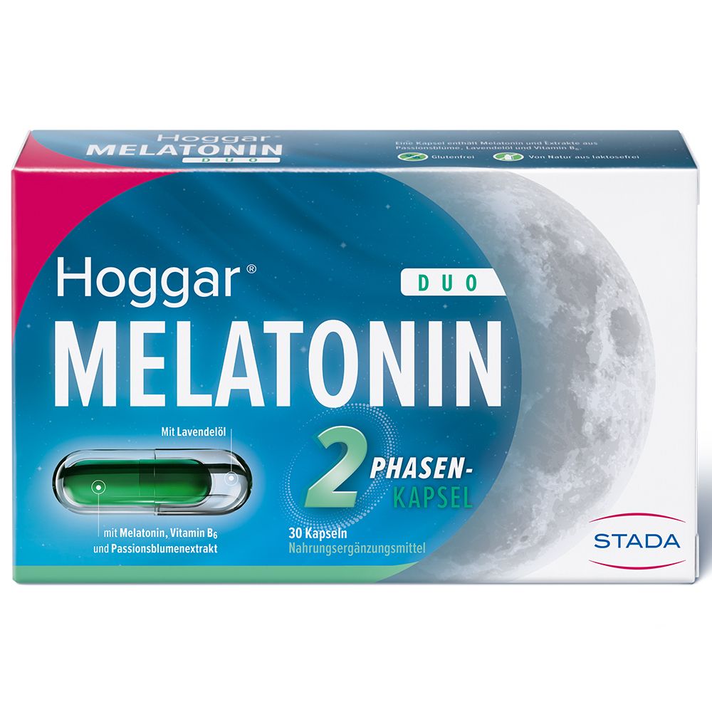 Hoggar Melatonin DUO Einschlaf-Kapseln 30 St Kapseln