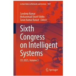 Sixth Congress on Intelligent Systems, Fachbücher von Sandeep Kumar, Mohammad Shorif Uddin, Tarun Kumar Rawat