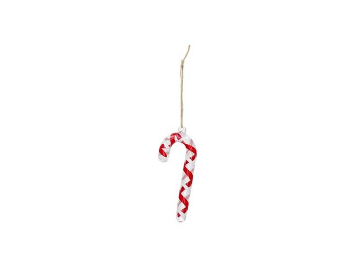 Hanger, glas, candy cane