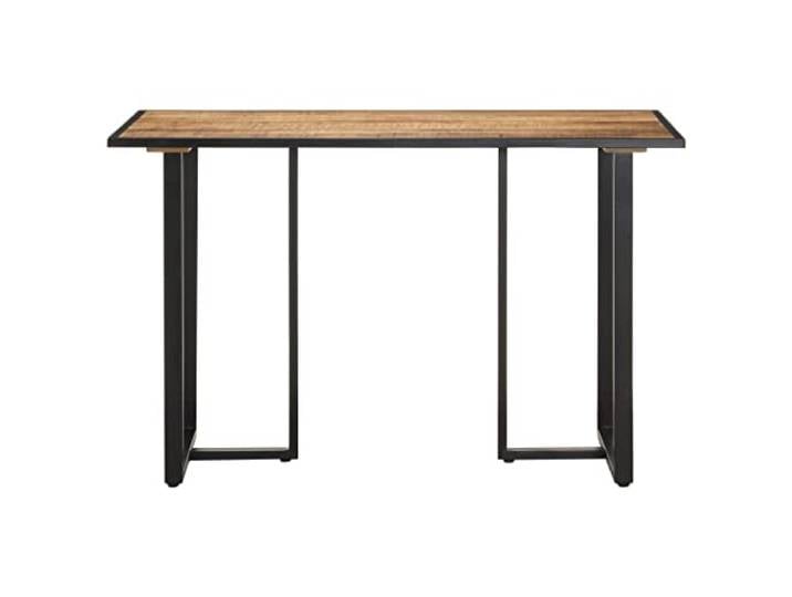 HKLGBVCR Esstisch aus massivem Mangoholz, 120 cm