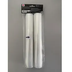 Vakuumier Folien Quickpack 28 cm breit, 3 m lang 2 Rollen individuell zuschneidbare Folie für Balken Vakuumierer