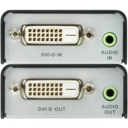 Aten VE600A, Kabel Extender DVI auf RJ45, Sender/Empfänger, Switch Box