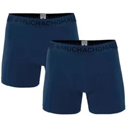 Muchachomalo 2P Cotton Stretch Basic Boxers Marine Baumwolle Medium Herren