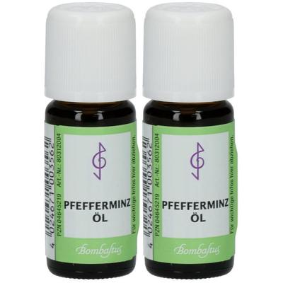 Pfefferminzöl 2x 2x10 ml Ätherisches Öl