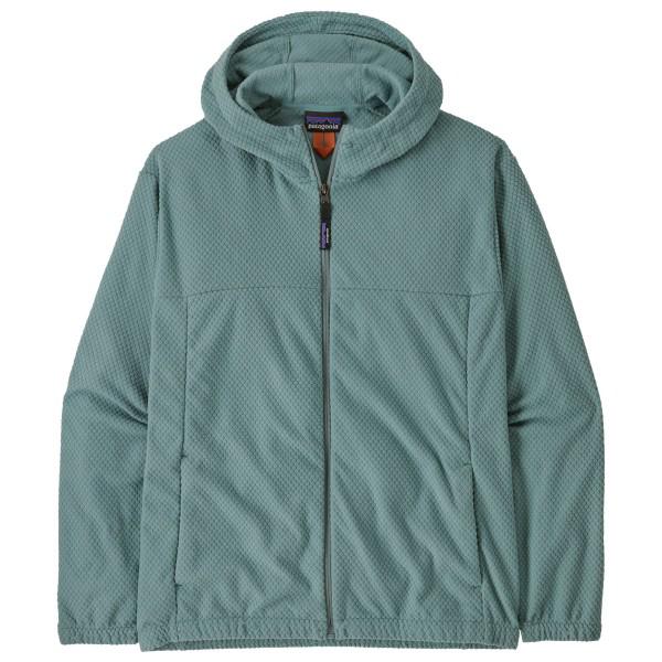 Patagonia - Textured Fleece Hoody - Fleecejacke Gr XS türkis