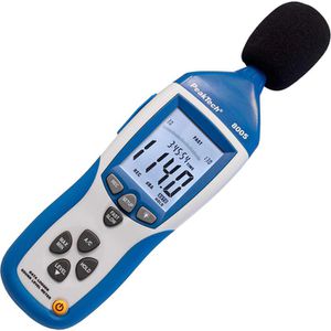 PeakTech Schallpegelmessgerät P 8005, Klasse 2, 30 bis 130 Dezibel, USB, Datenlogger