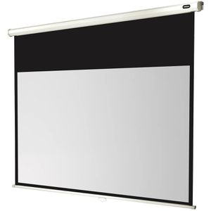 Celexon Beamer-Leinwand Rollo Economy, 72 Zoll, 160 x 90 cm, Format 16:9, Rolloleinwand