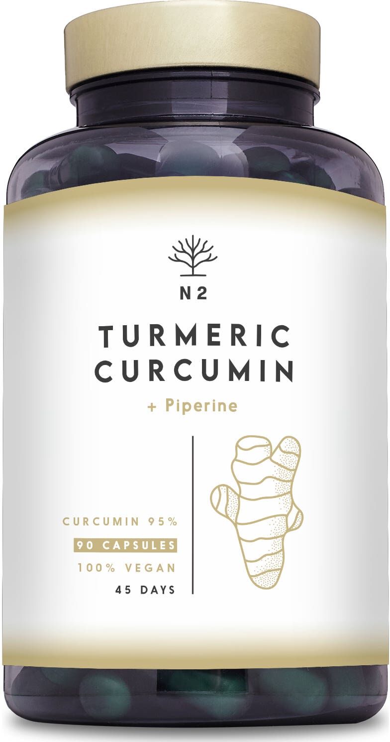 N2 Natural Nutrition Cúrcuma Piperina 90caps