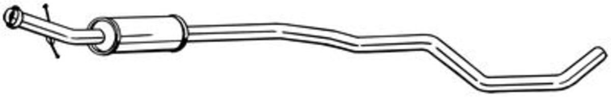 Bosal Silenziatore centrale 286-455