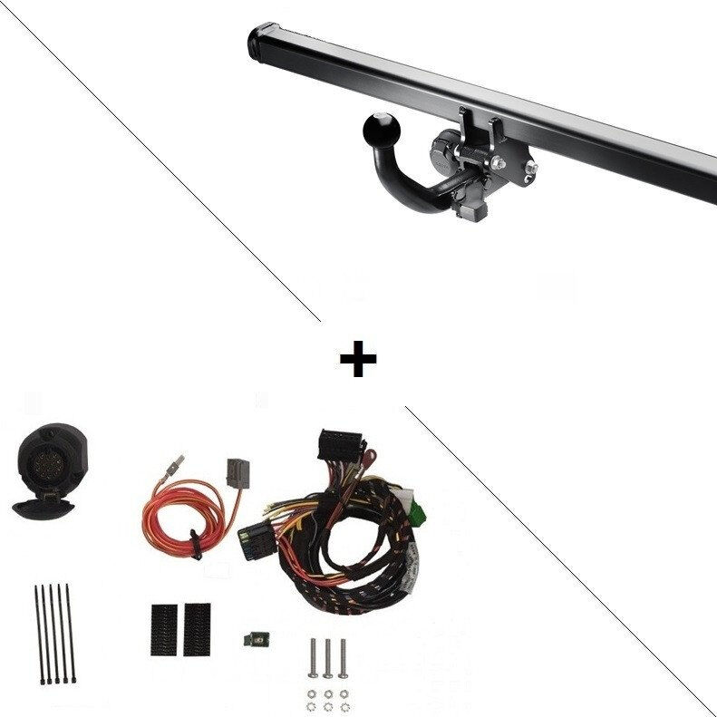 Attelage Jeep Compass (04/2011-06/2017) RDSOH + Faisceau spécifique 13 broches AC