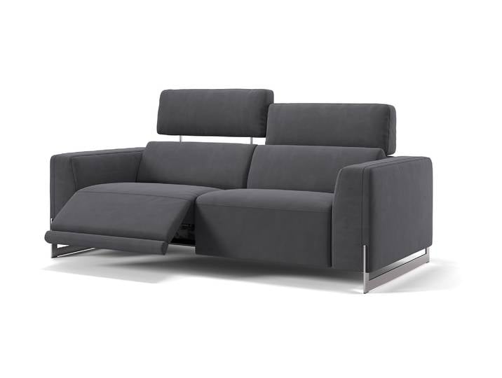 Stoff Sofa AMELIA Couch Sofagarnitur mit Funktion