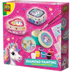 SES Creative - Unicorn - Diamond Painting Schmuckkästchen