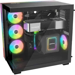 be quiet! Light Base 600 LX (ATX, mATX, Mini-ATX), PC Gehäuse, Schwarz