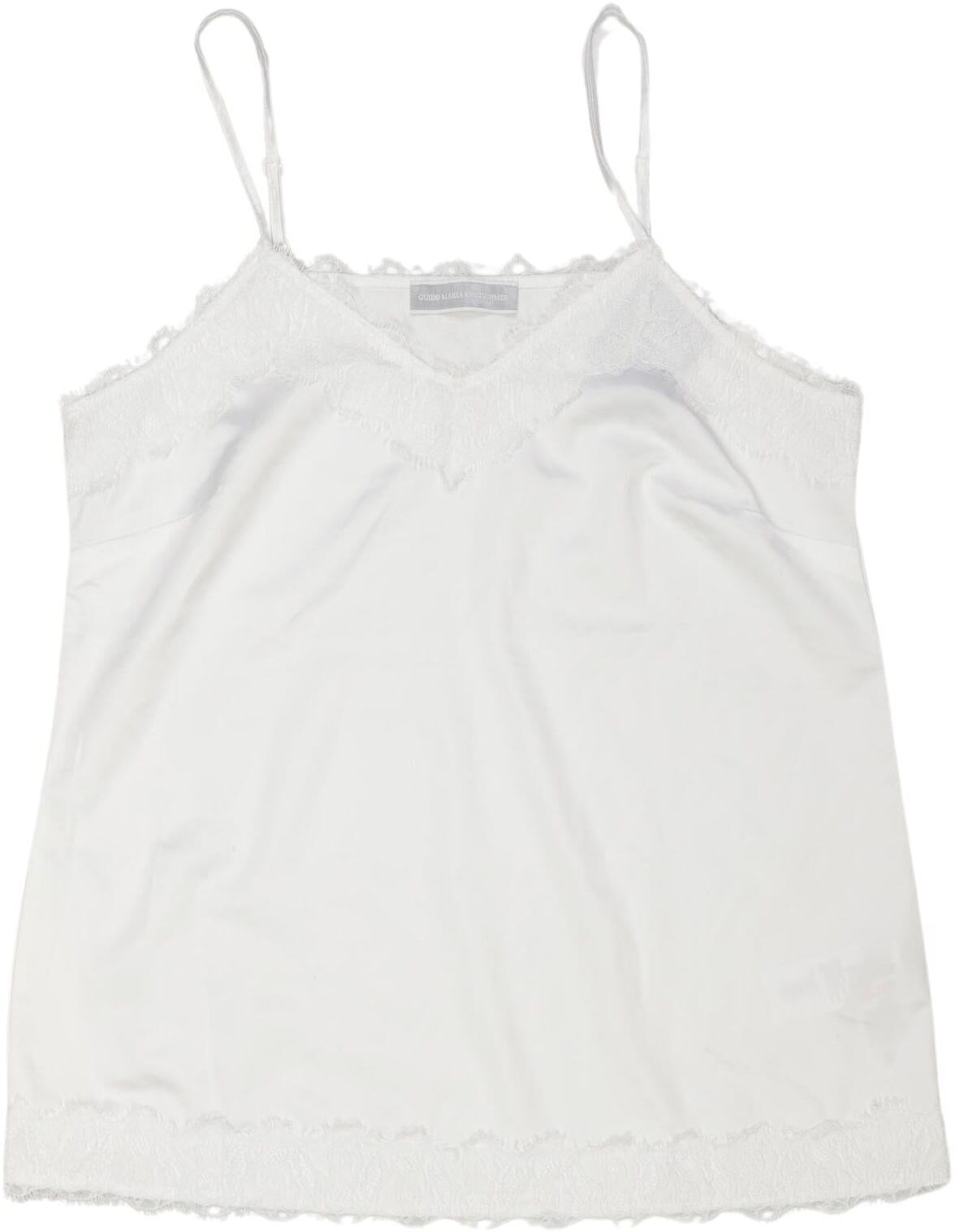Guido Maria Kretschmer Damen Top, Weiß, Gr. EU 36, Synthetik / Elasthan - Second Hand