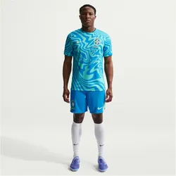 NIKE Brasilien Academy Pro Dri-FIT Aufwärmshirt Herren 369 - light menta/lt photo blue/canary L