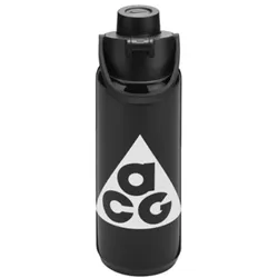 NIKE ACG TR Renew Recharge Chug Trinkflasche aus Tritan - für Kohlensäurehaltige Getränke geeignet - 709ml 080 - black/black/summit white