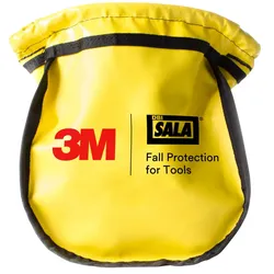3M DBI-SALA Tasche für Kleinteile, Vinyl, gelb, selbstverschließend, zur Befestigung am Gürtel