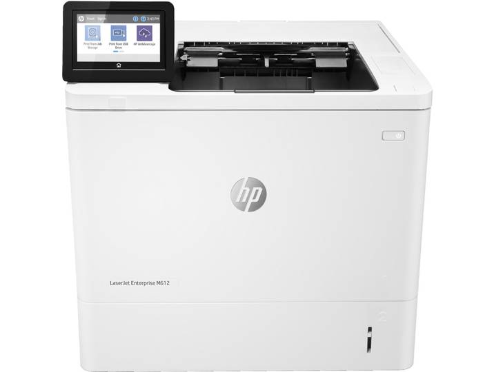HP LaserJet Enterprise M612dn, Imprimer, Impression recto verso, Laser, 1200 x 1200 DPI, A4, 71 ppm, Impression recto-verso, Réseau prêt à l'usage 7PS