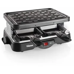 Tristar 4-Personen-Raclette-Grill 500 W 22 x 17,5 cm Schwarz