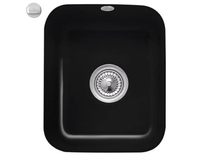 Villeroy & Boch Cisterna 45 Chromit - 6704 02 J0 Keramikspüle Exzenterbetätigung