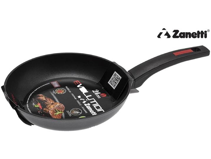 ZANETTI Bratpfanne EVOLUTION Ø26cm aluminium space schwarz