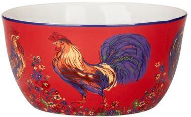 "Certified International Morning Rooster Deep Bowl - 11"" Diam x 5.5"""