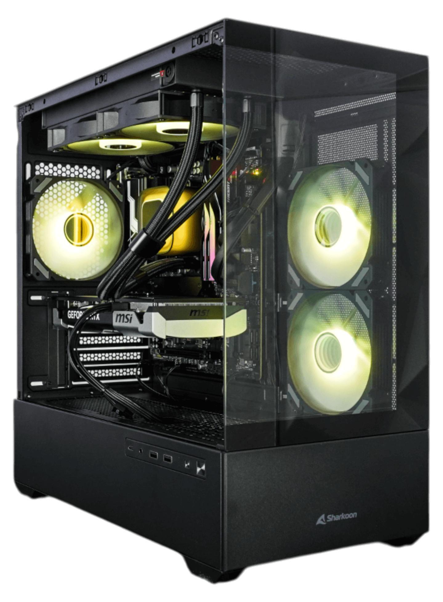 Gaming R5-7500F 32GB DDR5 1TB M.2 RTX5060TI 16GB WLAN W11Pro