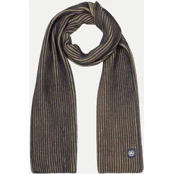 Ripp-Strickschal Blau PCK