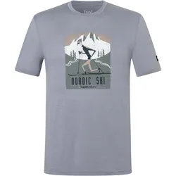 Super Natural, Herren, Sportshirt, Nordic Ski (L), Violett