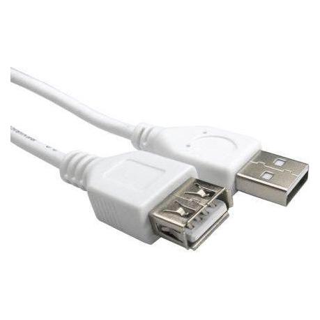 RS PRO USB Verlängerungskabel, USBA / USBA, 2m USB (1.80 m, USB 2.0) (2527116)