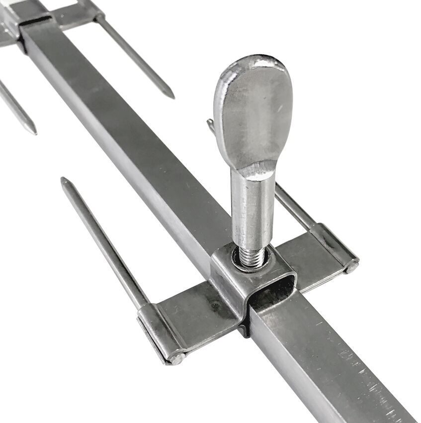 GGM Gastro Spies voor kipgrills zilver