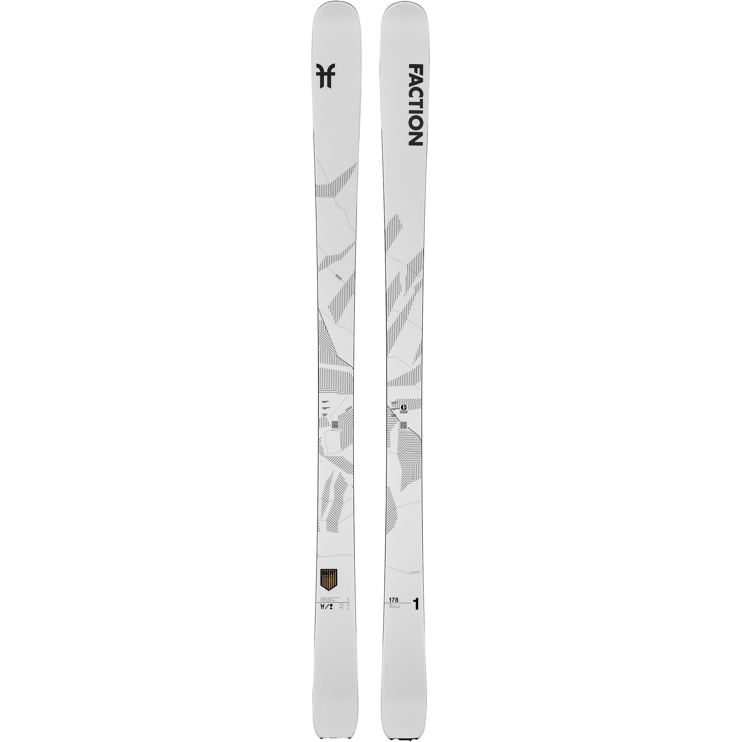 Faction Agent 1 Tourenski 24/25 Tourenski weiss Größe 186CM Skitour