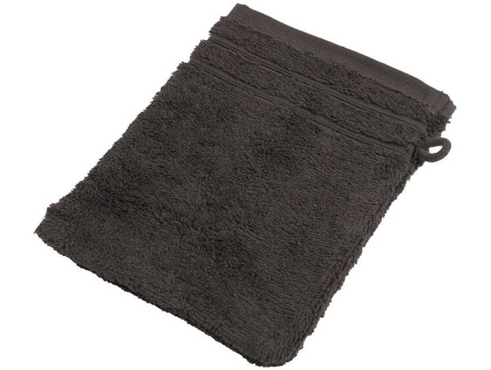 Waschhandschuh WEWO FASHION 9518W , grau (anthrazit), B:16cm L:21cm, Frottee, Waschlappen, Waschhandschuh, saugstark