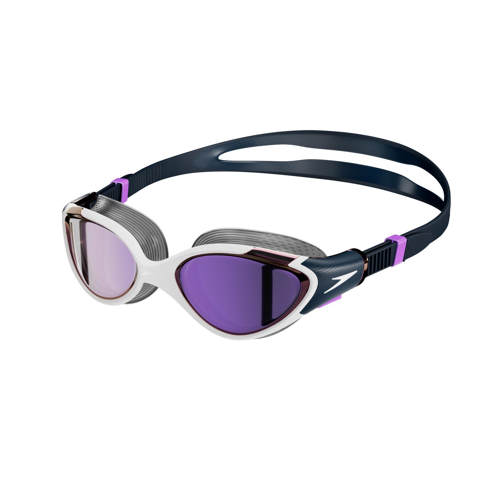 Speedo - "2.0" Passt sich dem Gesicht an Schwimmbrille Spiegel für Damen (Blau/Violett)