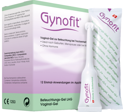 Tentan Deutschland GmbH GYNOFIT Vaginal-Gel zur Befeuchtung 12X5 ml 00046605