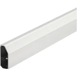 OBO Bettermann, Kabelschutz + Kabelführung, Sockelleistenkanal SL Set 20x50 9010, 6132193 (Kabelkanal, 200 cm)