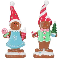 Gingerbread Boy & Girl 25cm