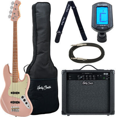 Harley Benton JB-62CC SP Set noir