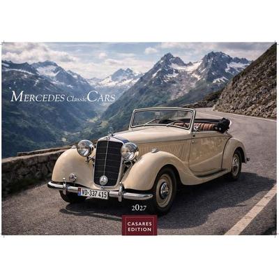 Mercedes Classic Cars Kalender 2027 – Wandkalender | Fotokalender Oldtimer 24x35cm - Mercedes Oldtimer - Eleganz & Geschichte im Kalenderformat