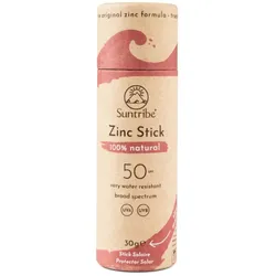 Suntribe Organic Mineralischer Sonnenstick mit Zink SPF50 Retro Rot 30 g