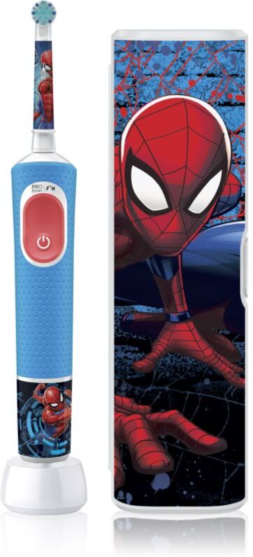 Oral-B PRO Kids 3+ Spiderman brosse à dents électrique avec étui pour enfant 1 pcs