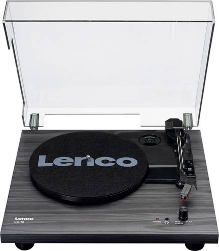 Lenco LS-10 Plattenspieler Riemenantrieb Schwarz